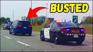 BEST OF CONVENIENT COP 2024  Drivers Busted by Police Instant Karma Karma Cop Justice Clip [upl. by Allecnirp]