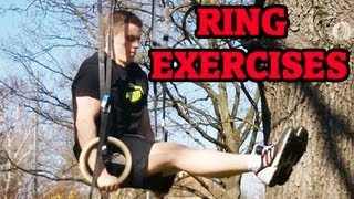 Ring Exercises  Total Body Workout [upl. by Wolford]