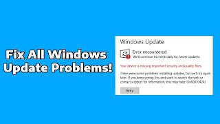 Fix All Windows Update Problems Stuck on 0 in Windows 11  How To [upl. by Airamasor]