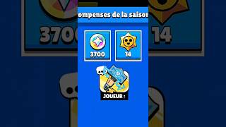 EMOTE GRATUITE 🥰 jouvre mes RÉCOMPENSES saison 24 de Brawl Stars [upl. by Eiuol]