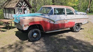 55 ford gasser build part 11 building a center consol and first road trip [upl. by Armando]