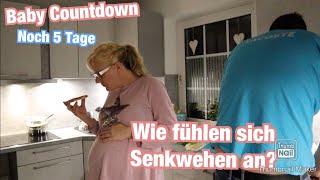 Nur Senkwehen  5 Tage zum Geburtstermin 40 SSW  Sonntag  Daily Vlog die Michaela [upl. by Azal]