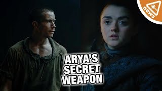 GAME OF THRONES What Secret Weapon Is Gendry Building for Arya Nerdist News w Jessica Chobot [upl. by Ydor895]