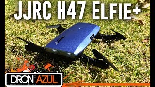 JJRC H47 Elfie drone  Review Español [upl. by Yorgo]