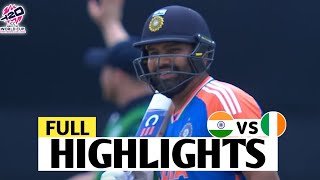 India vs Ireland ICC T20 World Cup 2024 Match Highlights  IND Vs IRE Highlights [upl. by Nogaem]