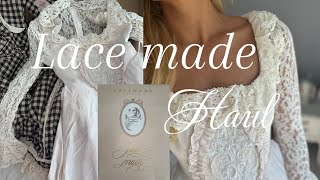 Lace Made Unboxing amp Try on Haul [upl. by Mani]