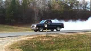 2005 Silverado 48 Burnout [upl. by Bel]