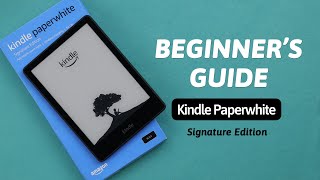 How To Use A Kindle Paperwhite SE 2024 Complete Beginners Guide [upl. by Yurik]