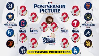 MLB Playoff Bracket Predictions 2024 [upl. by Eetsud]