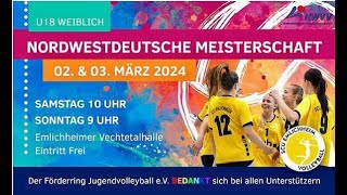 NWDM U18 Emlichheim Eröffnung [upl. by Frendel480]