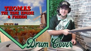 Thomas The Tank Engine amp Friends Theme Drum Cover [upl. by Naujad]