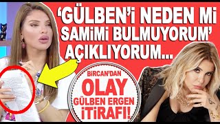 Bircan Baliden olay yaratacak Gülben Ergen itirafı Neden güvenmediğini de açıkladı [upl. by Chadwick596]