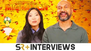 Migration Interview Awkwafina amp KeeganMichael Key On Stepping Into Their Bird Characters [upl. by Wohlert475]