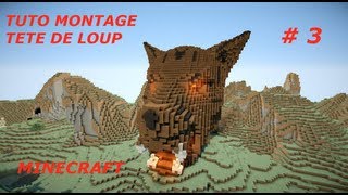 Minecraft Yep356 Tuto Tete de Loup Ep 3 [upl. by Newby]