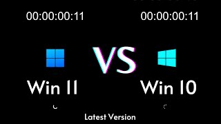 Windows 11 vs Windows 10  Latest Speed Test [upl. by Nemhauser266]