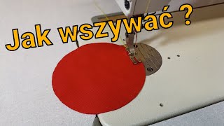 Problem szyciowy  sposoby wszywania kółek niezgodności wymiarów [upl. by Delcina]