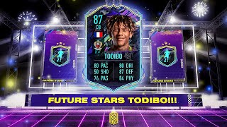 FUTURE STARS TODIBO SBC  FIFA 21 Ultimate Team [upl. by Etnoval]