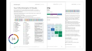 How To Use Your CliftonStrengths 34 Report [upl. by Lyndsie563]