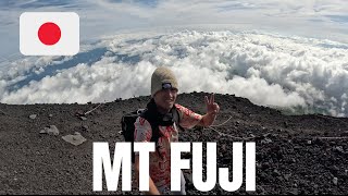 Hiking Mount Fuji JAPANS HIGHEST PEAK [upl. by Thunell]