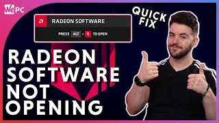 How to fix AMD RADEON Software Not Opening on Windows [upl. by Bertie]