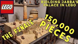 LEGO STAR WARS  BUILDING JABBAS PALACE IN LEGO  THE WALK THROUGH  FINALE [upl. by Vanya]