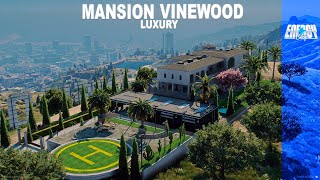 MLO Mansion Vinewood  GTA 5 FiveM AVAILABLE NOW [upl. by Alit148]