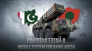 Pakistan new guided multiplelaunch rocket system GMLRS FatahII to Bangladesh [upl. by Armitage298]