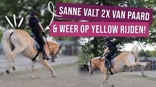 SANNE IS 2X GEVALLEN amp voor de 2e keer op yellow  Vlog79 [upl. by Baal732]