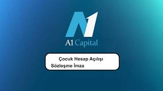 Çocuk Hesap Açılışı Sözleşme İmzalama Adımları [upl. by Cormack]