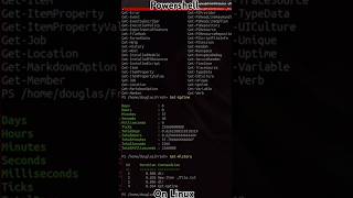 Powershell On Linux [upl. by Lesde]