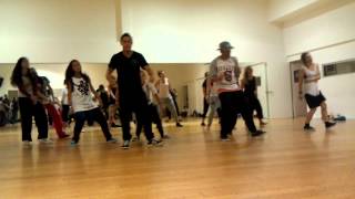 Jabbawockeez Workshop  Sydney Urban Dance Center 2012 Girls Group [upl. by Claudia]