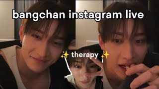 bangchan instagram live [upl. by Ed117]