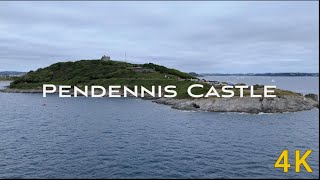 Pendennis Castle  Falmouth  Cornwall  A DronesEye View 4K [upl. by Elga]