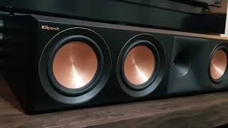 Klipsch RP504C II Demonstração de audio Áudio Demo [upl. by Rask]