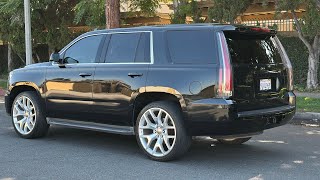 Chevy Tahoe Suburban GMC Yukon XL with Escalade Tail Lights Conversion HowTo Install [upl. by Nahtanod]