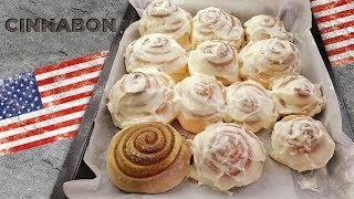 Синабоны рецепт  булочки Cinnabon [upl. by Chilton]