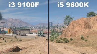 i3 9100F vs i5 9600K 50 [upl. by Asirram328]