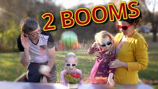 EXPLODING Watermelon Challenge Twice [upl. by Greyso75]