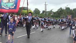 Ringsend Pipe Band  12th July 2019 [upl. by Atirehc]