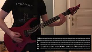 Bloodywood  Aaj Guitar Cover  Tabs [upl. by Oivaf]