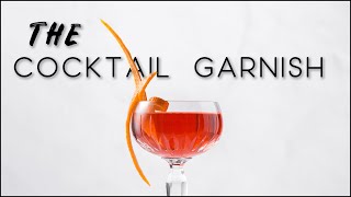 How to make the ultimate cocktail garnish  And a 4 ingredients cocktail recipe [upl. by Stutzman]