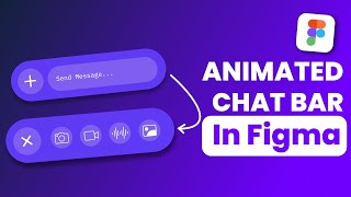 How to make Animated Navigation Bar in Figma  Figma DesignPrototyping Tutorial [upl. by Lemert]