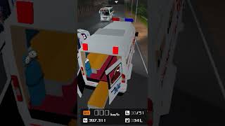 108 ambulance mod for bus simulator indonesiaautomobile bussid 🚑🚑🚑 [upl. by Ailehc]