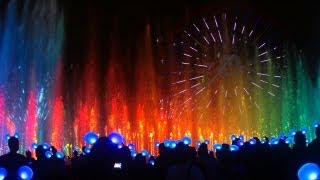 World of Color Glow With the Show  First Performance  Disney California Adventure [upl. by Ziom]