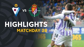 Highlights SD Eibar vs Real Valladolid 12 [upl. by Anha]