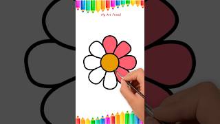 Flower Coloring Videos Coloring Pages [upl. by Cerveny]