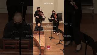 NYCP Bach  Brandenburg Concerto No 3 movement 1 [upl. by Orecic]