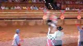 Dixie Stampede Ostrich Race [upl. by Kcirted727]