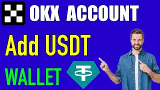 How to add usdt trc20 wallet in okx  usdt wallet ko kaise add kare okx [upl. by Kassi]