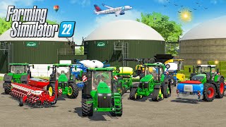 BUYING NEW PLANTERS amp SEEDERS WITH JOHN DEERE IN FS22  FS22  TIMELAPSE [upl. by Divadnahtanoj]